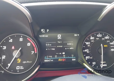 2020 Alfa Romeo Giulia Sport Rwd z USA, uszkodzony, nr VIN ZARFAMAN4L7635748